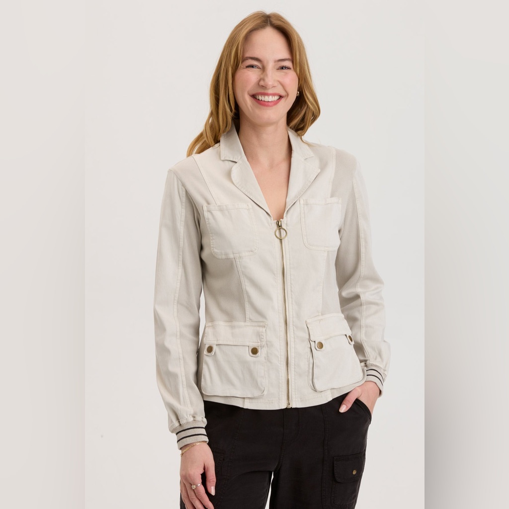 Xcvi Keija Fitted Jacket, Klondike Pigment